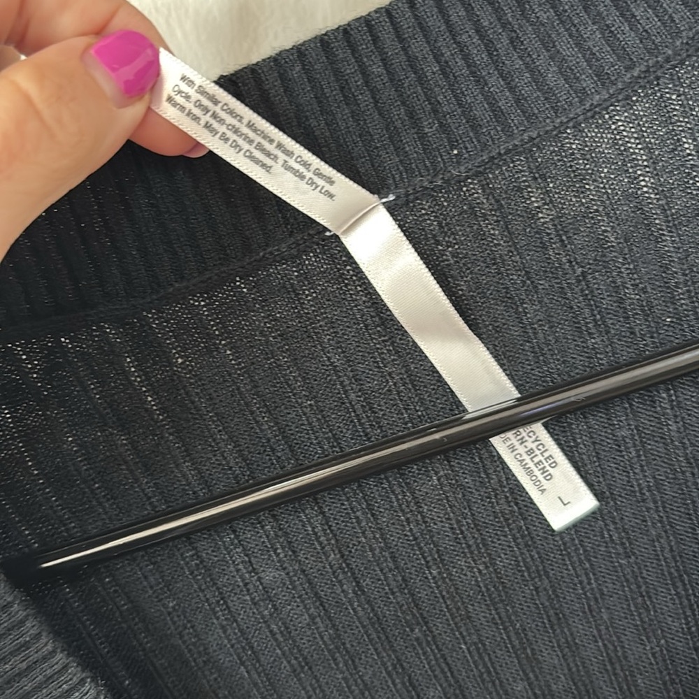 Soma Recycled Ribbed Cardigan - Picture 2 of 5